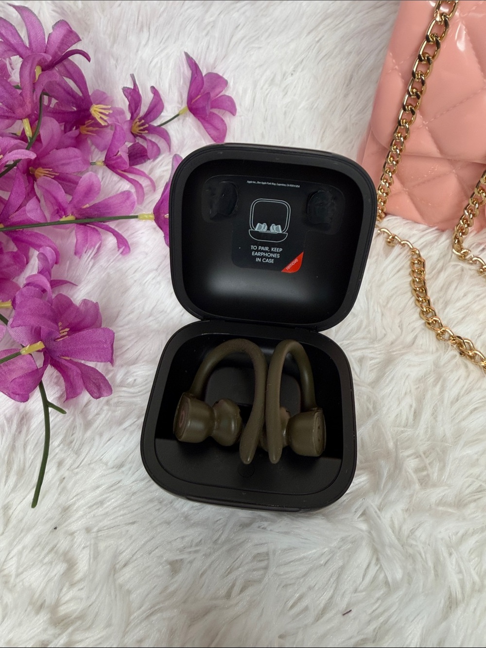 Beats by Dre Olive Green Powerbeats Pro Wireless Earbuds